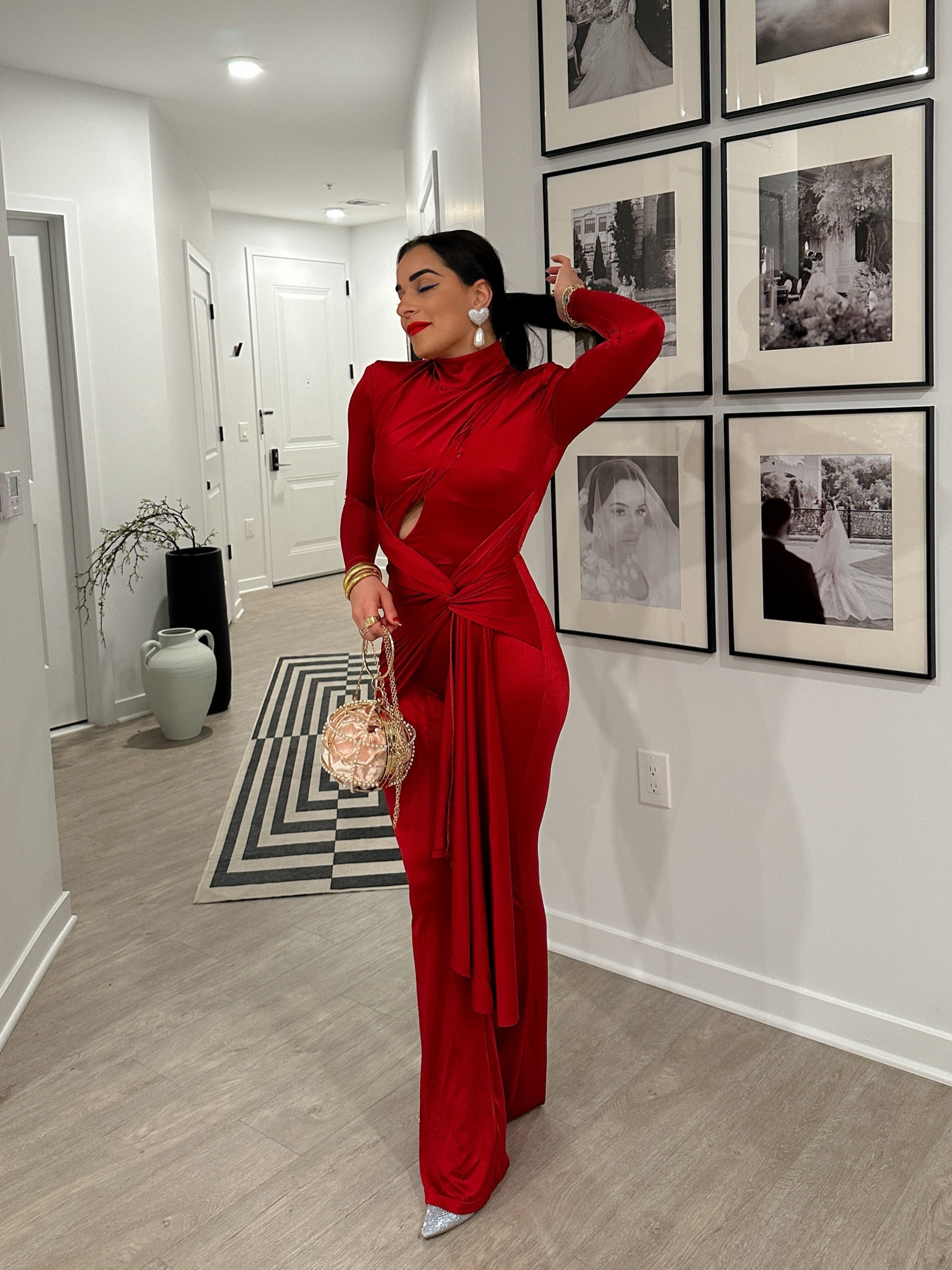 Linked similar Crystal cage purses! 
•
Shop this look & Follow me on Instagram at @nardinemarie for more Colorful Style finds!

#LTKU #LTKSeasonal #LTKstyletip