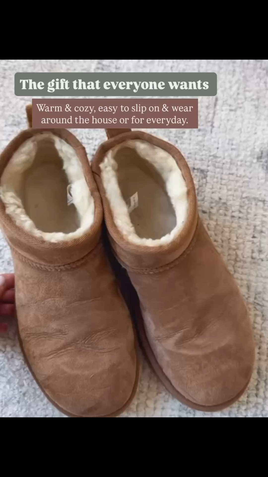 I know that so many people put these ultra mini Uggs on their wishlist! I love mine! The best shoe for the winter!

Loverly Grey, Ugg boots, gift ideas for her, winter shoes, gift ideas 

#LTKGiftGuide #LTKSeasonal