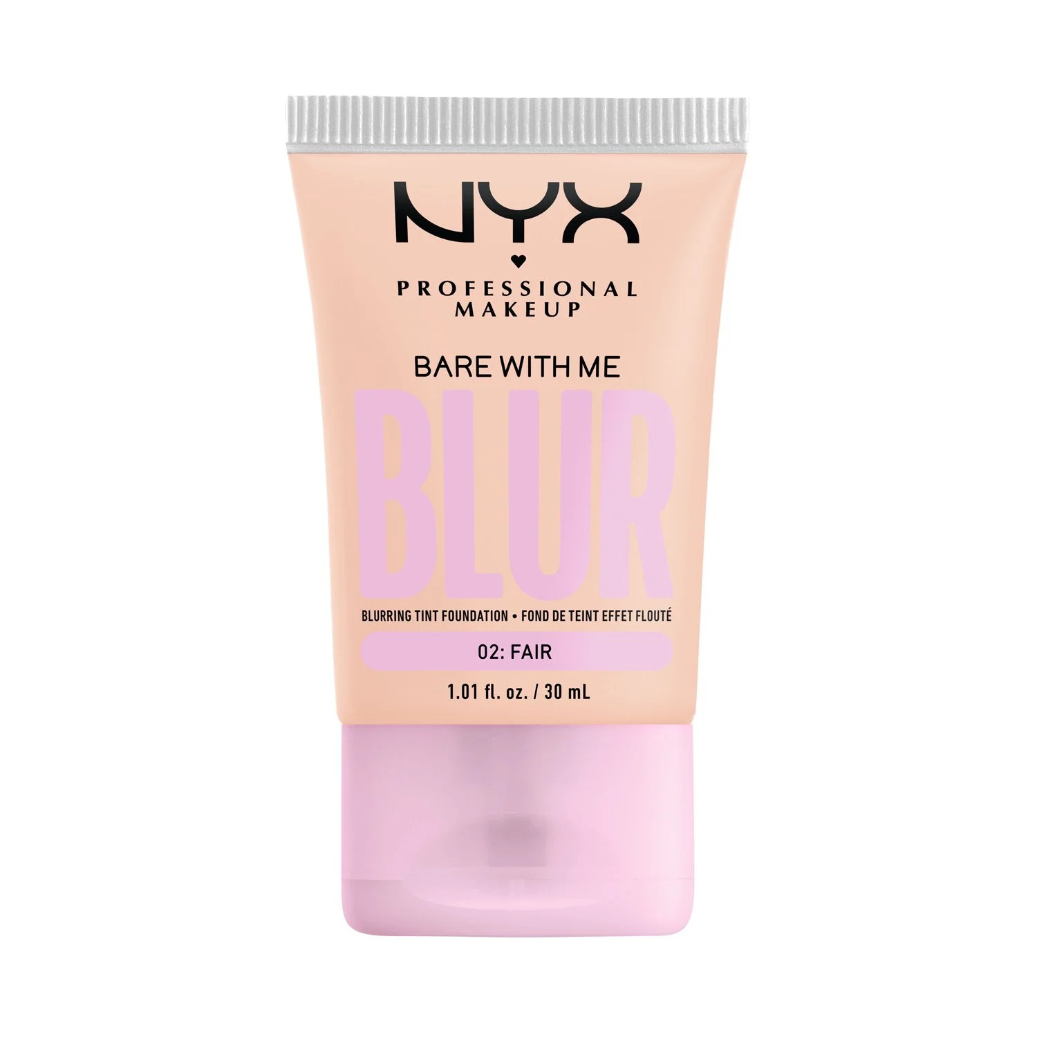 NYX Professional Makeup Bare with Me Blur Skin Tint Foundation, Medium Coverage, Fair | Walmart (US)