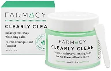 Farmacy Makeup Remover Cleansing Balm - Clearly Clean Fragrance-Free Makeup Melting Balm - Great Bal | Amazon (US)