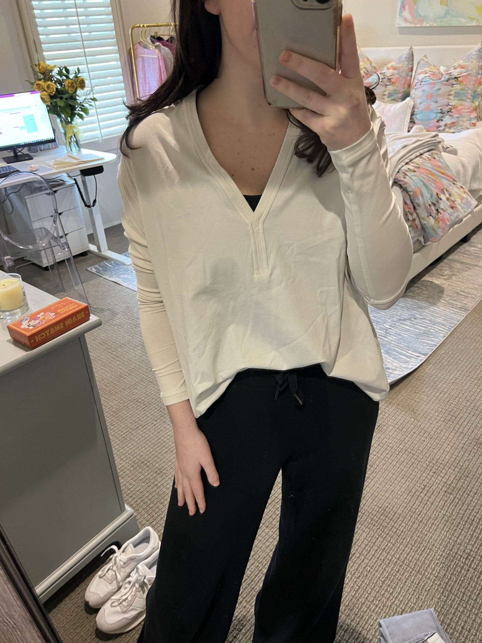 This top + tank combo will be my spring/summer comfy uniform 🤩

#LTKworkwear #LTKfitness #LTKfindsunder100