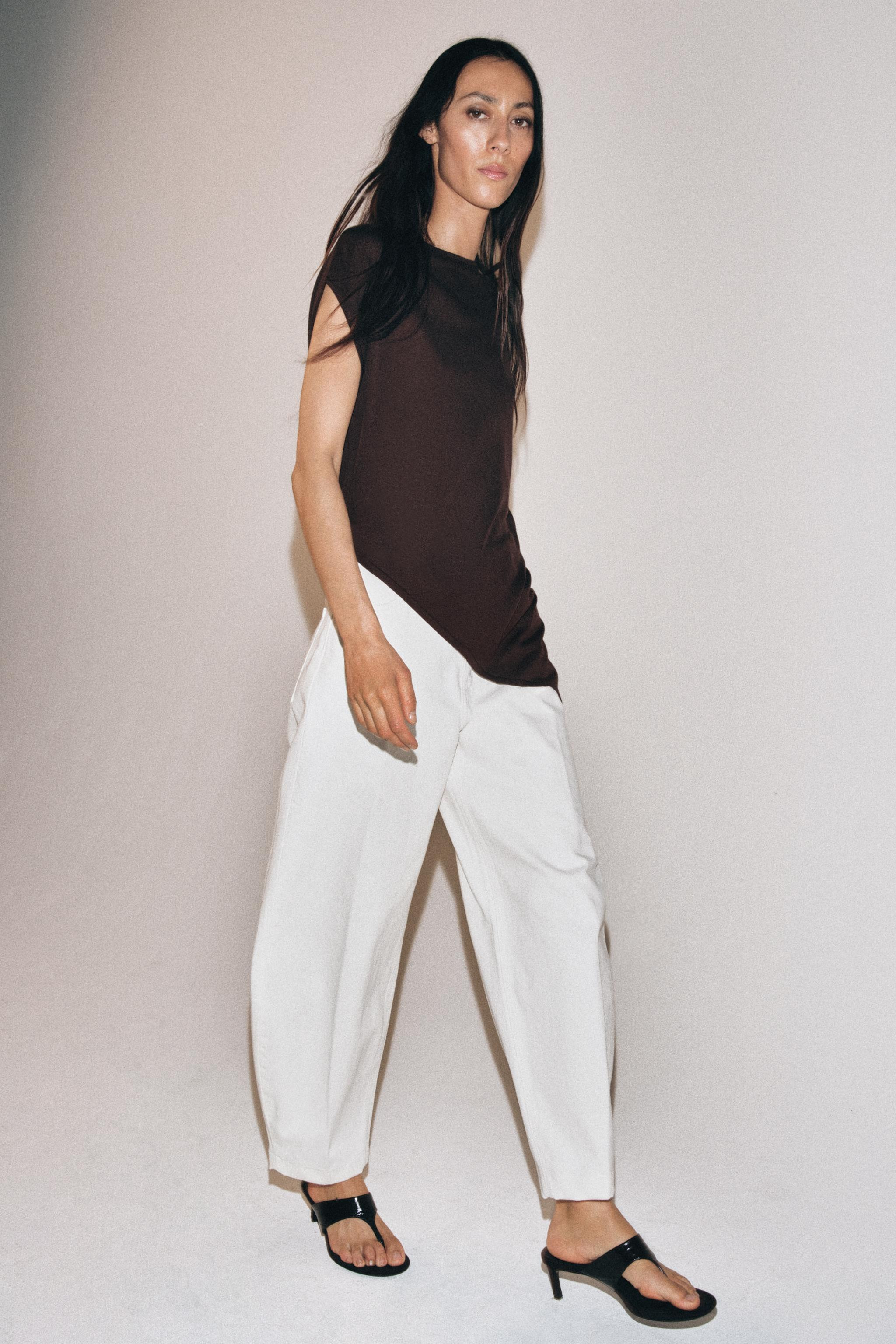 ASYMMETRIC KNIT JUMPER | Zara UK