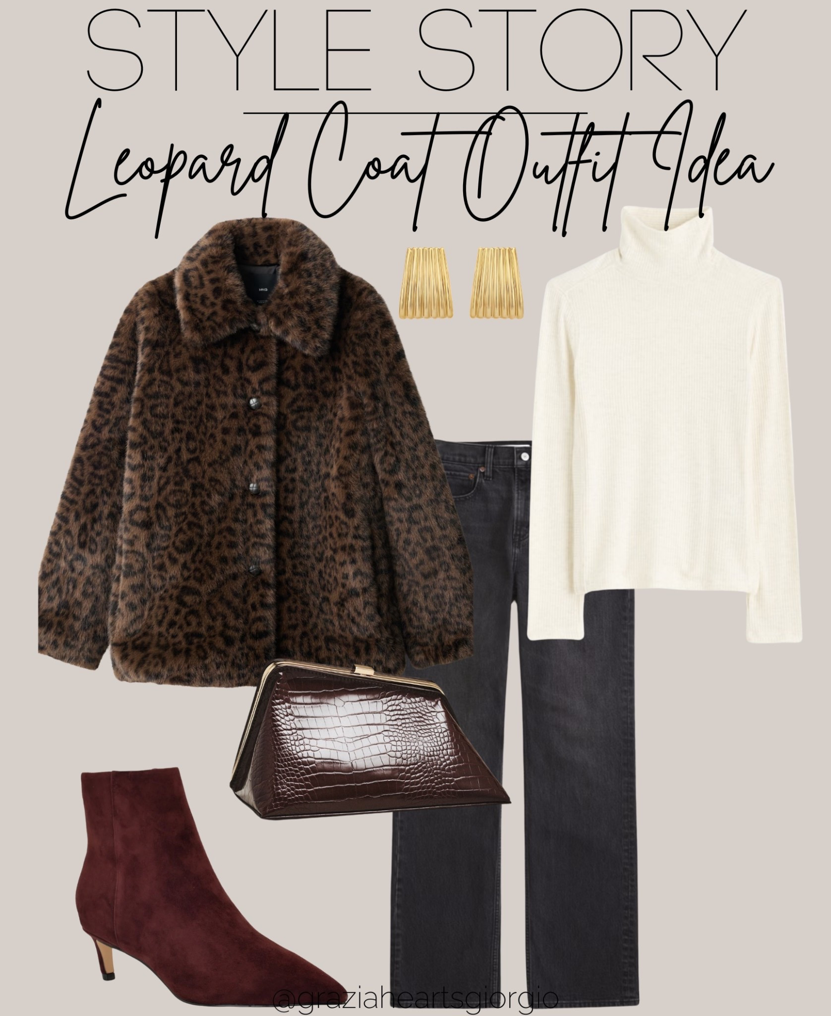 Leopard Coat Outfit Idea 
.
#leopardcoat

#LTKFindsUnder50 #LTKFindsUnder100