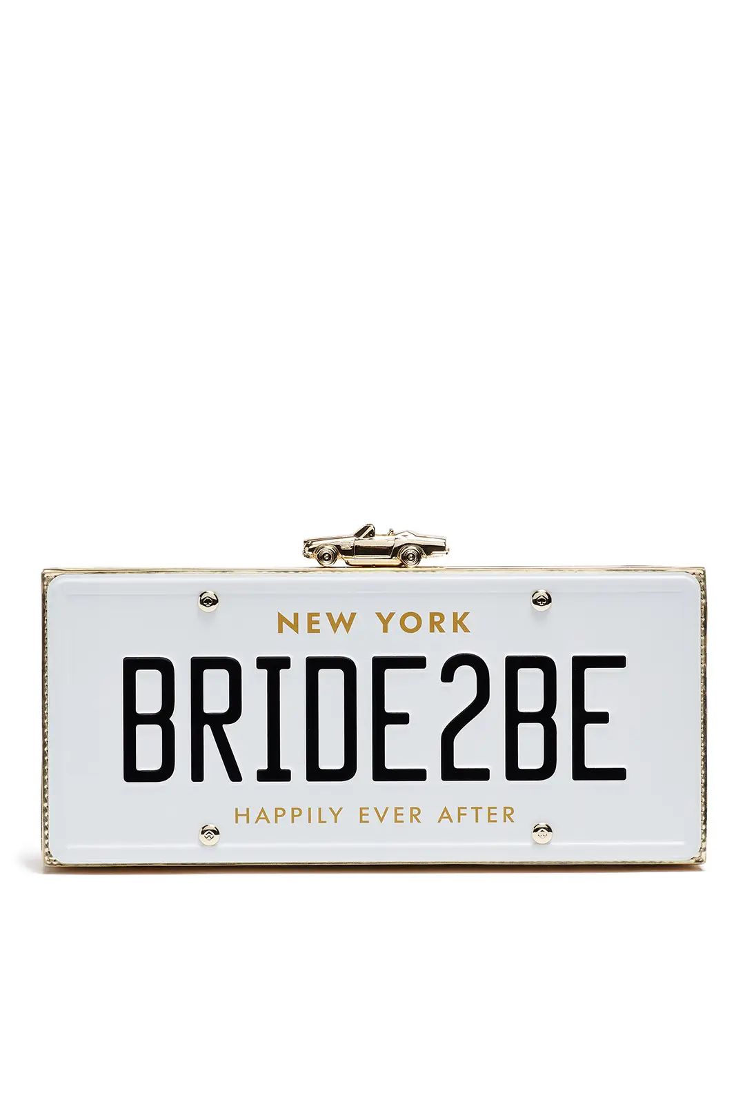 kate spade new york accessories Wedding Belles Bride2Be Clutch | Rent The Runway