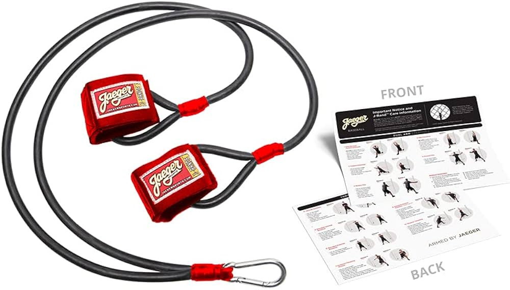 Jaeger J-Bands Resistance Bands for Baseball and Softball Pitchers. Baseball Pitching Trainer and... | Amazon (US)