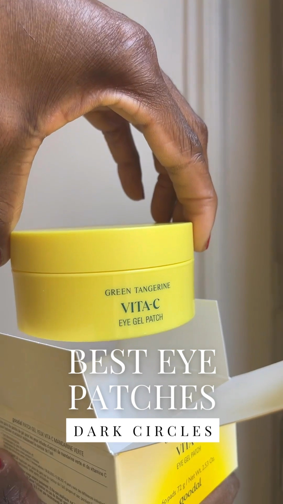 Discover the brightening power of Goodal Green Tangerine Vita-C Eye Patches.✨

Packed with vitamin C, these eye patches target dark circles for a radiant, more revived look. If you’re looking for an instant fix, and want to boost your glow— try the Goodal Green Tangerine Vita-C Eye Patches. 👁️✨

#UnderEyes #DarkCircles #EyePatches

#LTKBeauty #LTKOver40 #LTKselfcare
