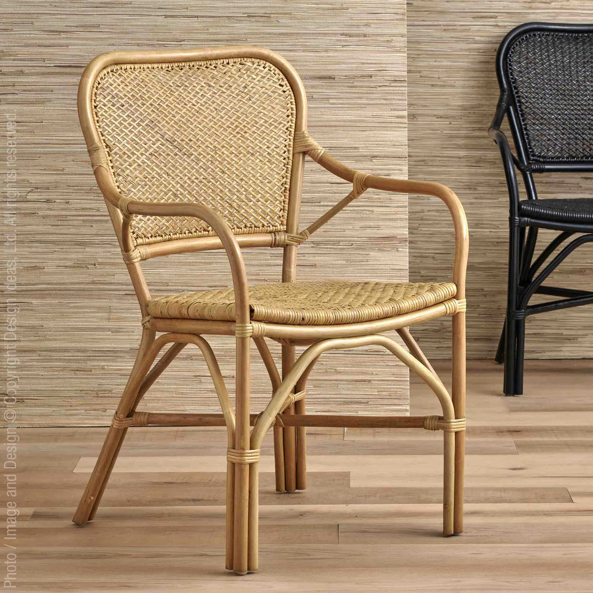 Lanai™ Woven 100% Rattan Core Chair | Texxture Home