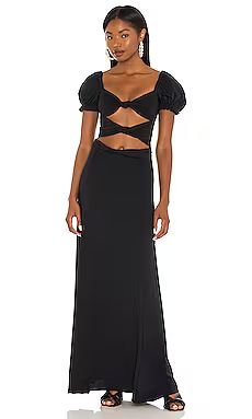 Agua Bendita Bali Dust Dress in Black from Revolve.com | Revolve Clothing (Global)