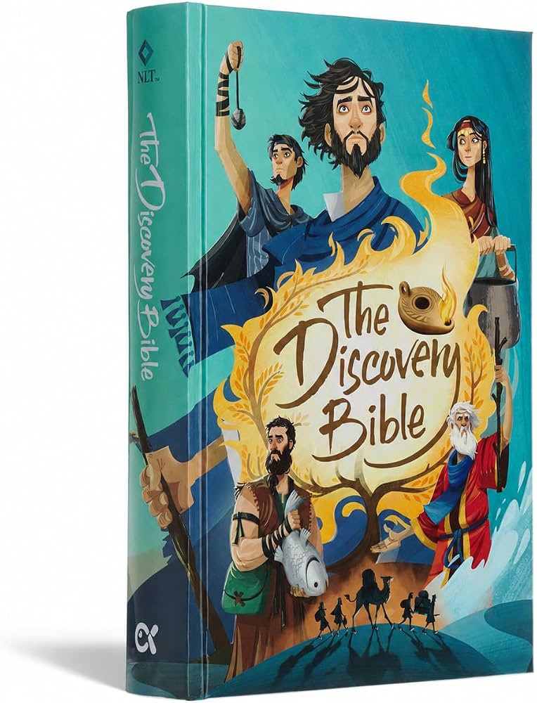 The Discovery Bible, NLT Kid\u2019s Bible for Ages 8-12, Hardcover | Amazon (US)