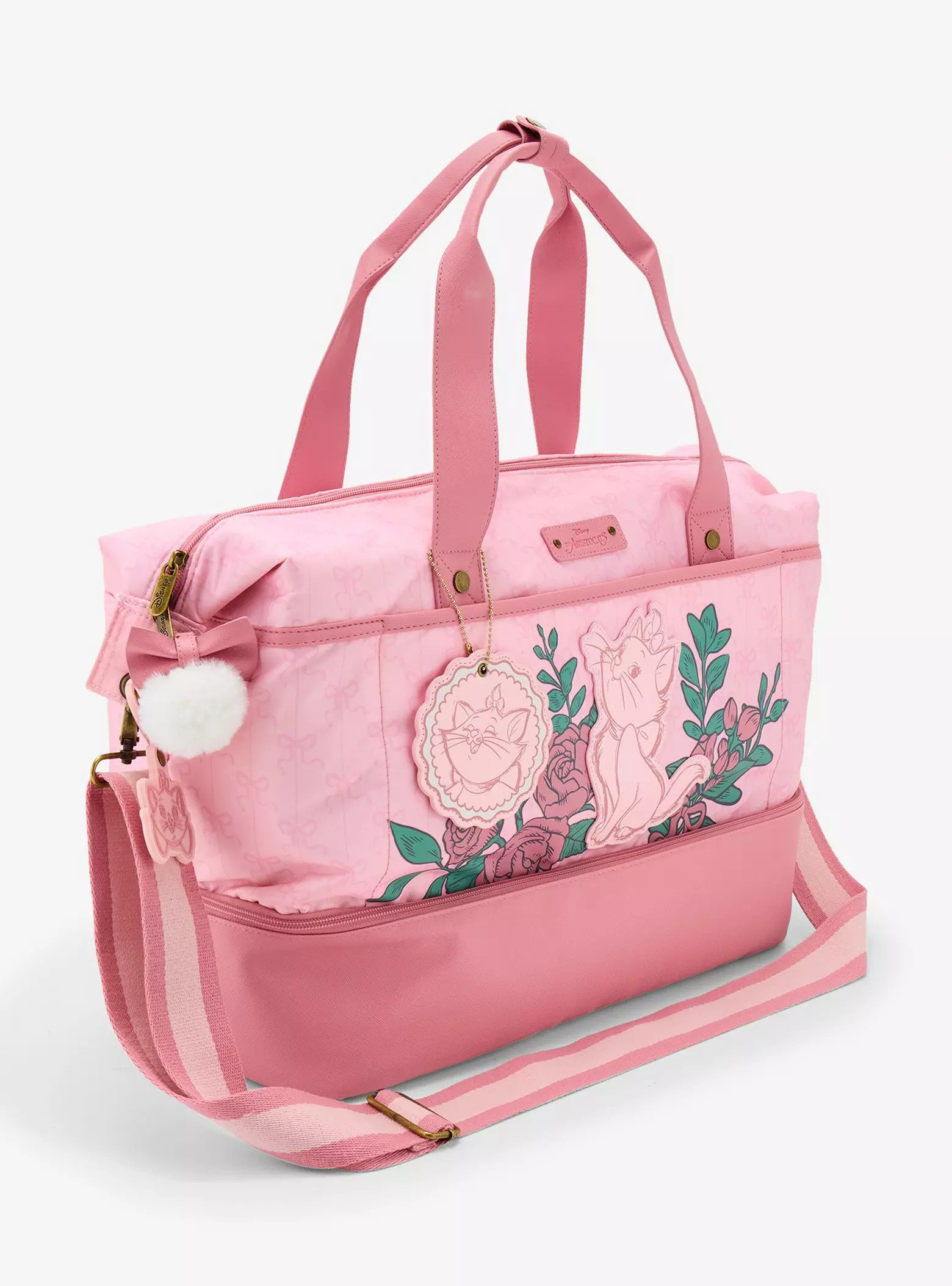 Disney The Aristocats Floral Marie Duffle Bag - BoxLunch Exclusive | BoxLunch
