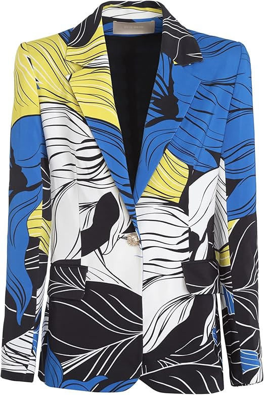 Printed Crepe Blazer | Amazon (US)