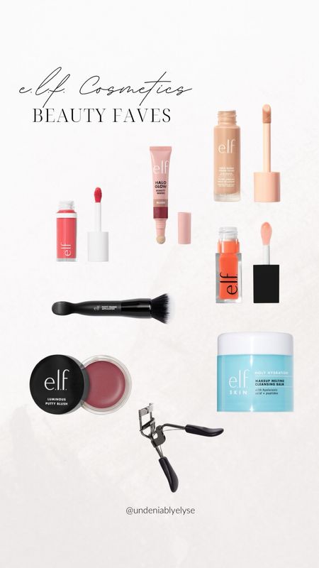 e.l.f favorites that I have myself and use! Don’t sleep on their melting cleansing balm, I used multiple expensive ones and this one is 🤌🏼 so good on my sensitive skin! 

Undeniablyelyse.com

elf favorites, beauty favorites, skincare routine, liquid blush, affordable beauty products, makeup brushes, highlighter, lipgloss faves

#LTKbeauty #LTKSpringSale #LTKfindsunder50