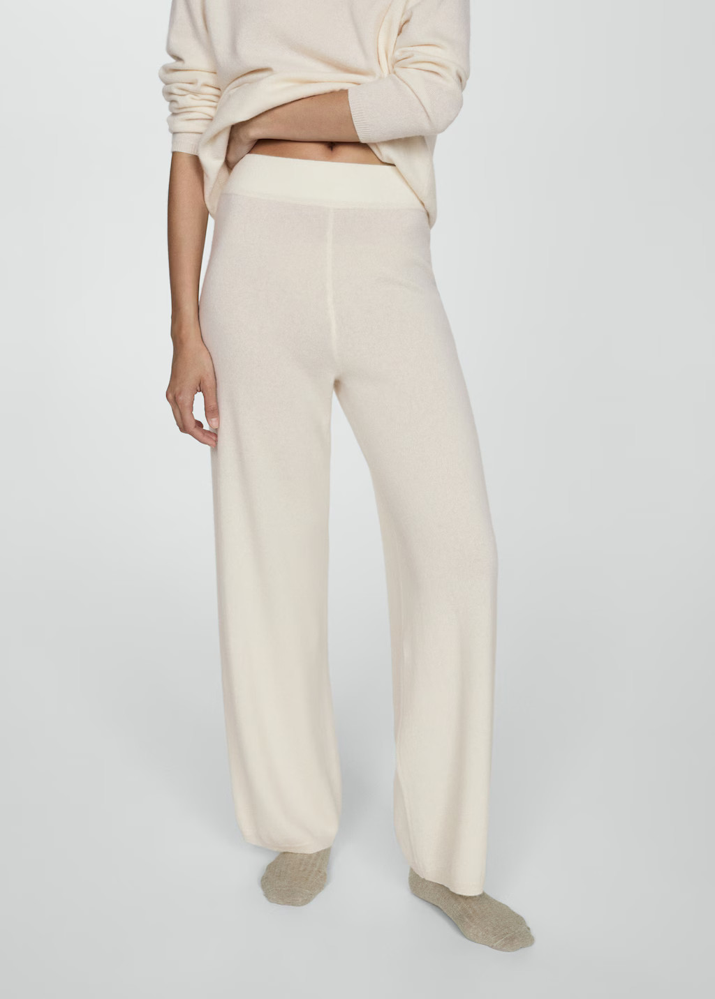 100% cashmere pants | MANGO (US)