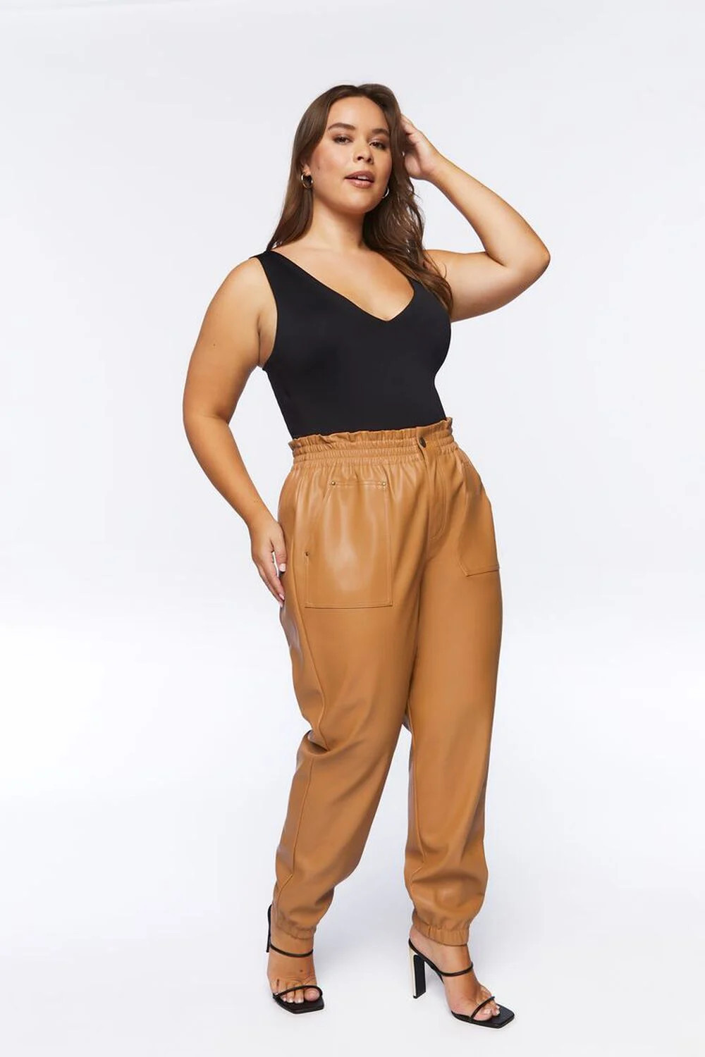 Plus Size Faux Leather Pants | Forever 21 (US)