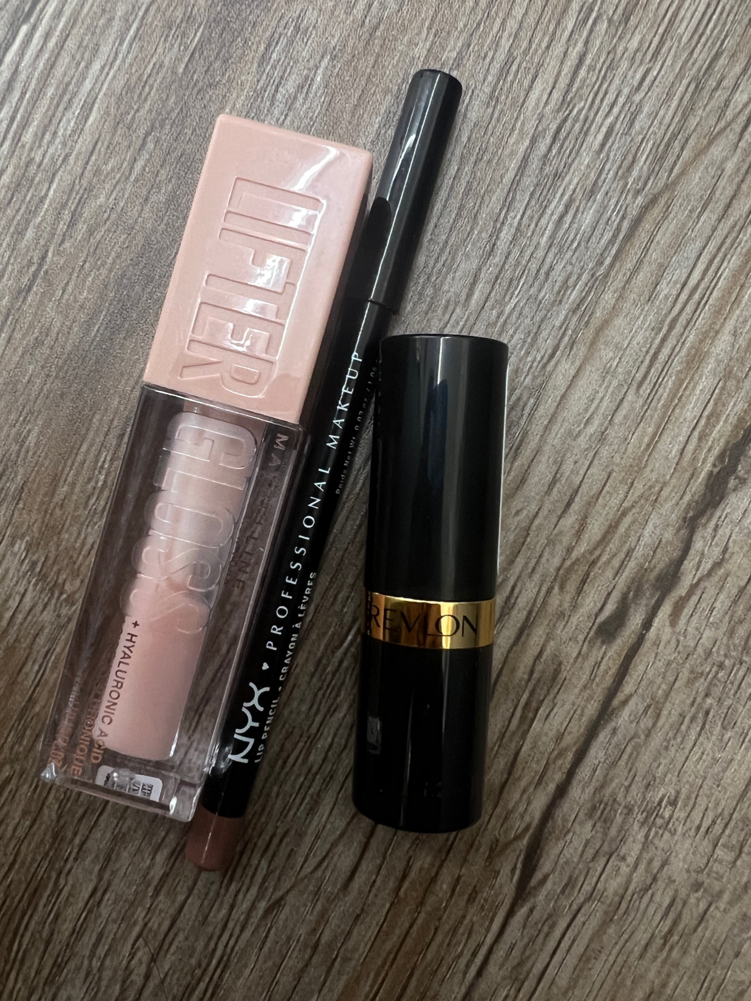 The perfect nude drugstore lip combo DOES exist and it’s under $20 for everything. I’ve tried it, I love it and it’s replacing my Chanel lipstick. BYEEEEEEE HONEY. Get the combo. 
NYX Nude Truffle Lip Liner 
Maybe line Lifter Gloss 002 Ice 
Revlon Bare it all lipstick

#LTKstyletip #LTKbeauty #LTKunder50