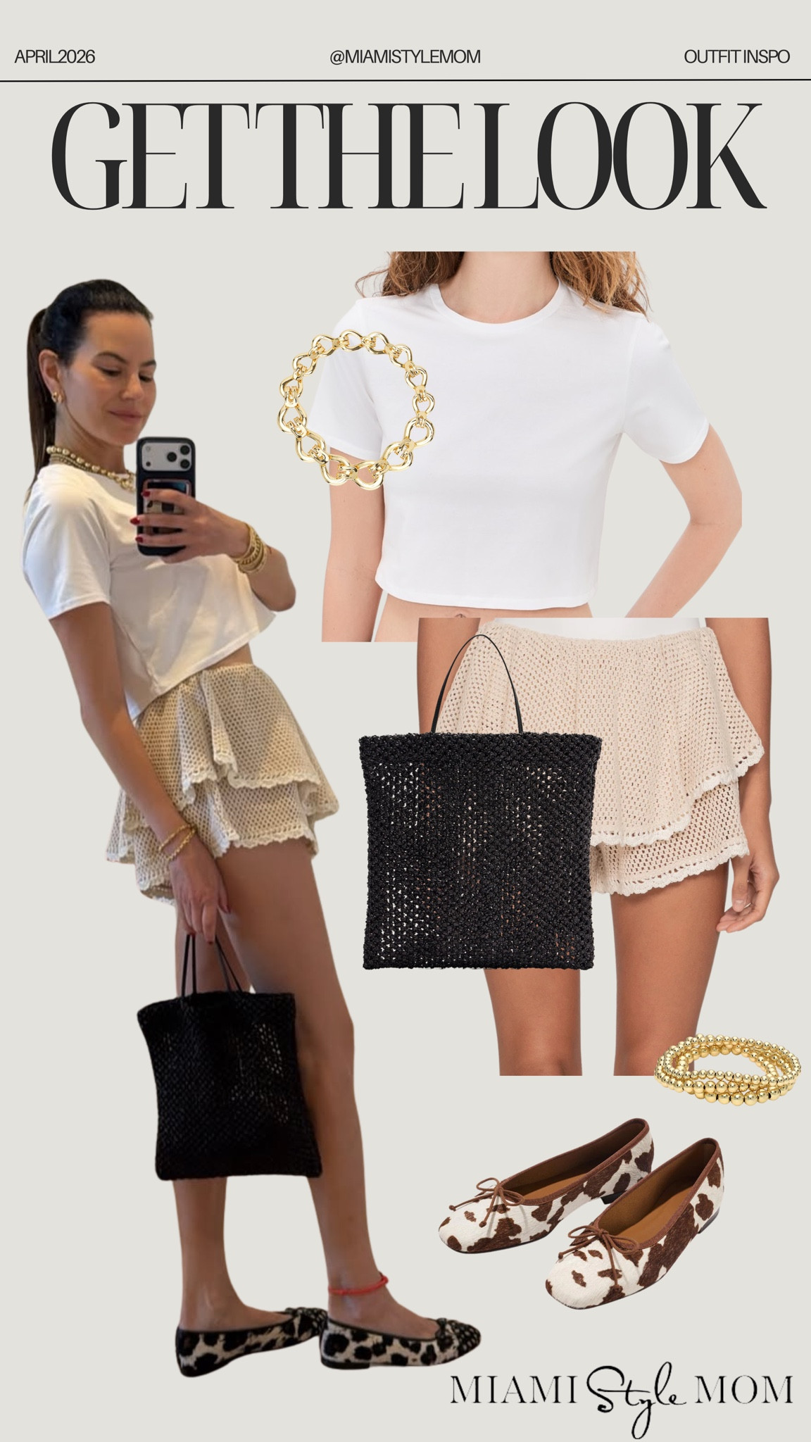 Get the look! 

Outfit inspo, outfit ideas, fashion, style, trend report, spring fashion, spring style, spring outfits, elevated basics, chic style, mom fashion, mom style, Miami, Miami fashion, Vacation look, casual outfit 

#LTKootd #LTKSeasonal