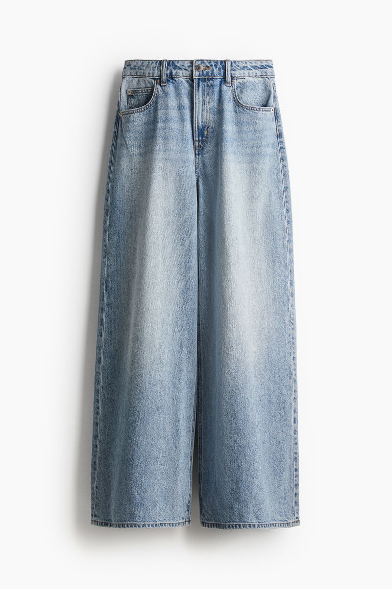 H & M - Jean large - Bleu | H&M (FR, IT, ES, PT, BE)