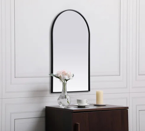 Savina Arch Metal Wall Mirror | Wayfair North America