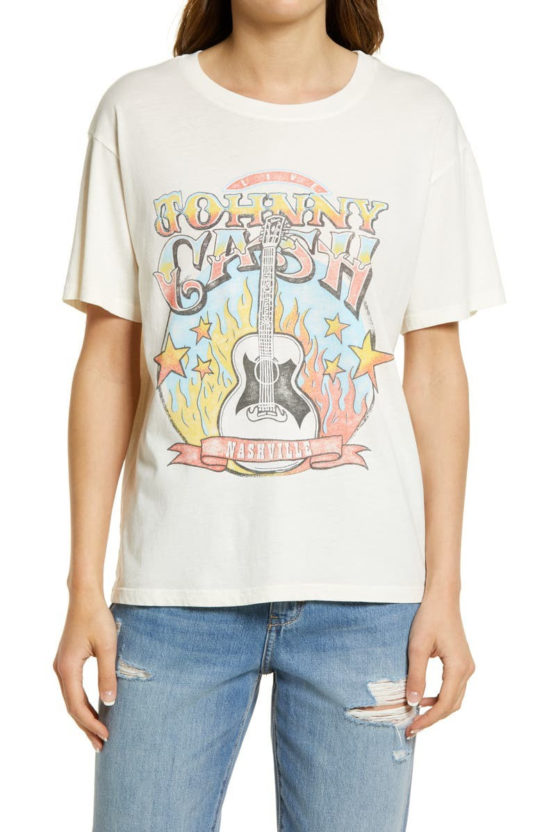 Women's Johnny Cash Nashville Graphic Tee | Nordstrom