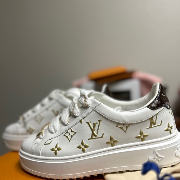 Louis Vuitton time out sneakers | Poshmark