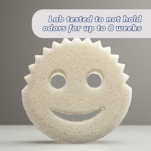 Scrub Daddy Dual-Sided Sponge and Scrubber- Scrub Mommy Dye Free - Scratch-Free Scrubber for Dishes  | Amazon (US)