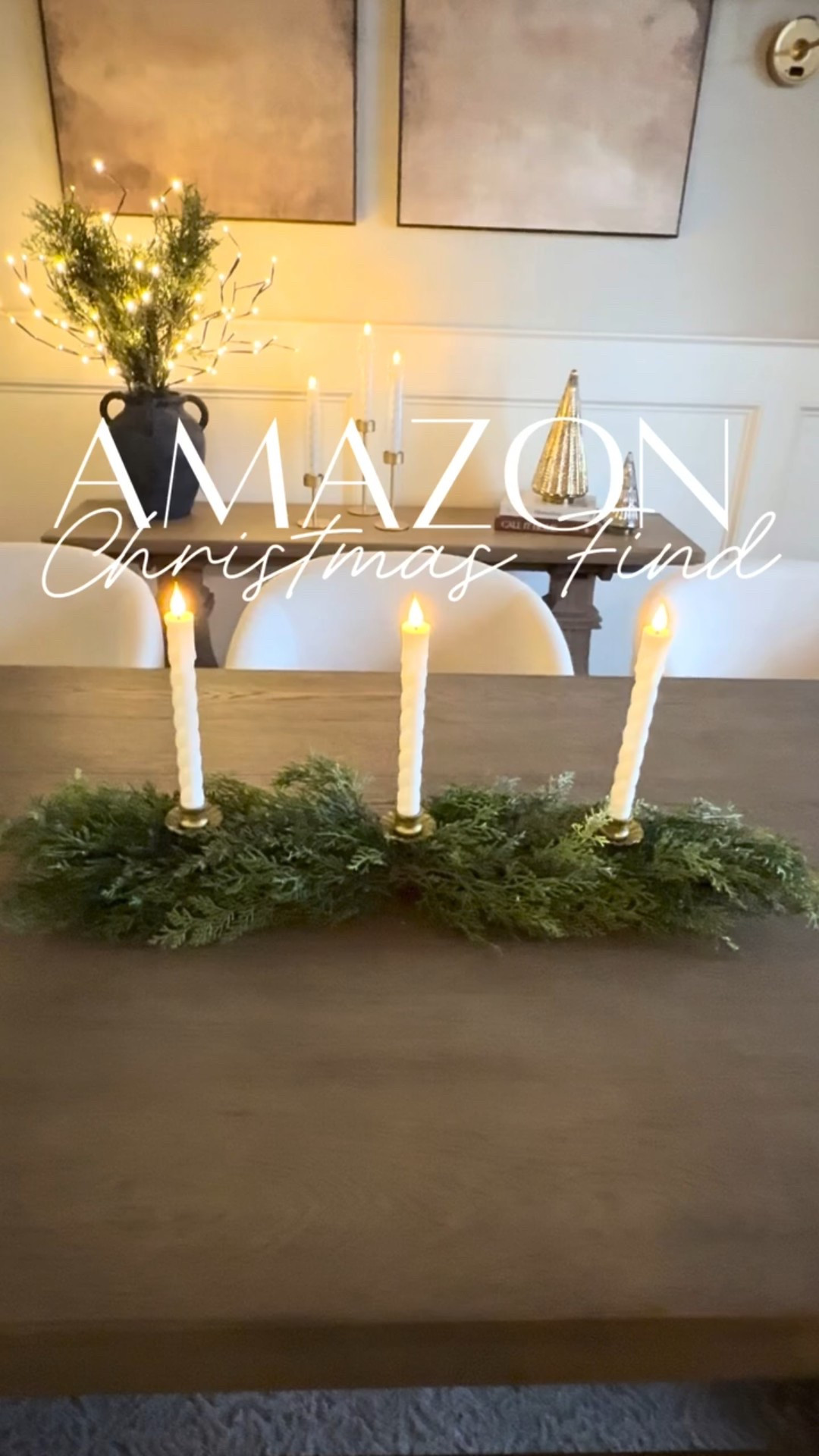 Amazon home find you need this Christmas! ✨

These flameless taper candles look so realistic and add instant Christmas charm.



#amazonhomefinds #amazonholidayfinds #holidaydecor #christmasdecor #holidaytablescape #christmastablescape #flamelesscandles #candlestyling #amazonmusthaves #homefinds #affordablehomefinds #homedecorinspo #holidayhome #christmasinspo #amazonfavorites #neutralchristmasdecor #christmasstyling #holidayaesthetic #homeinspo #seasonaldecor #amazonfindsoftheweek

#LTKHome #LTKStyleTip #LTKFindsUnder50