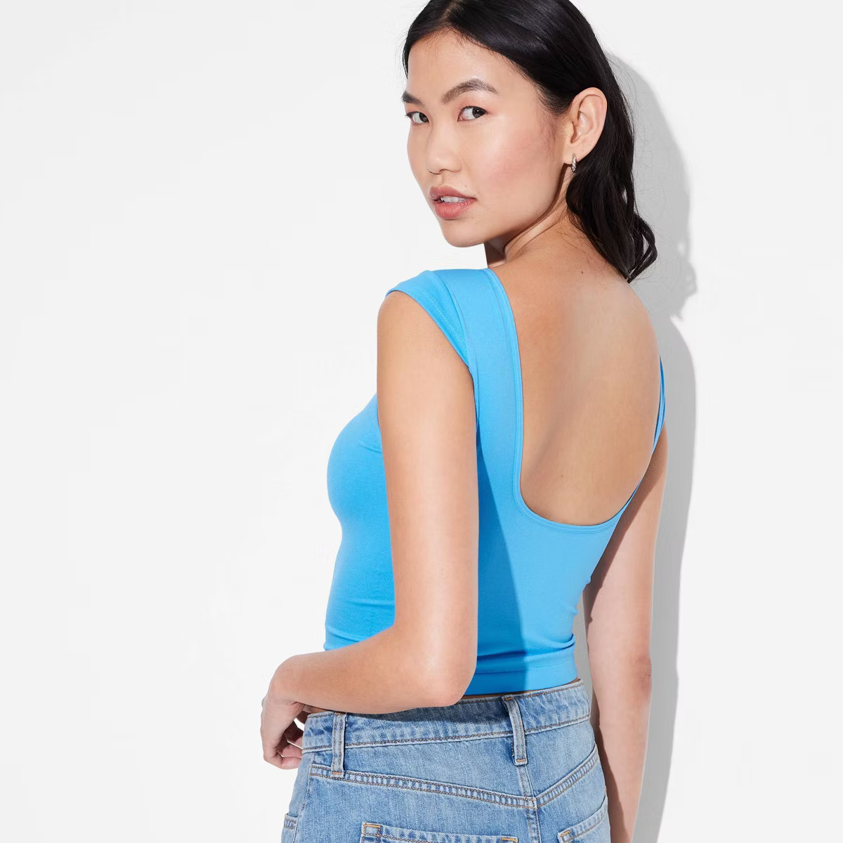 Women's Cap Sleeve Seamless Jersey T-Shirt - Wild Fable™ | Target