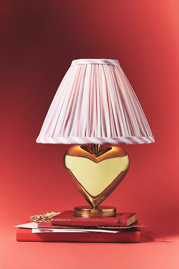 The Icon Table Lamp: Puffy Heart Edition | Anthropologie (US)