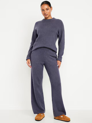 High-Waisted SoSoft Sweater Pants | Old Navy (US)