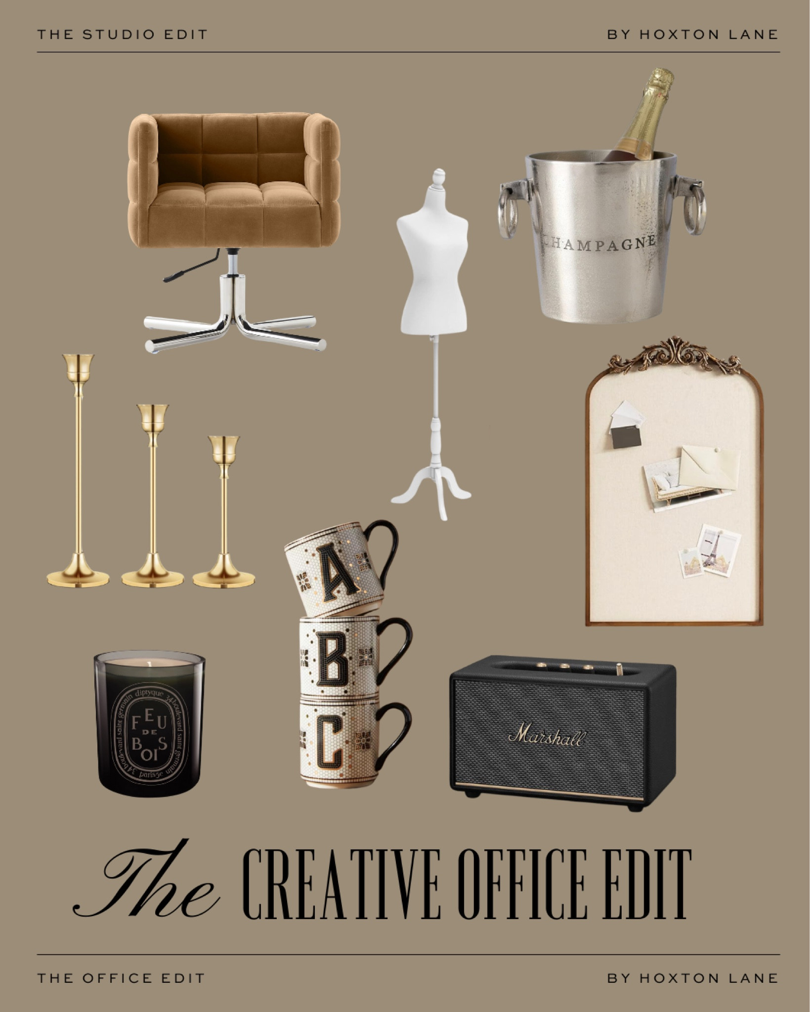 Studio office essentials we love to cultivate an office and studio space that’s both inspiring and beautiful 🖤 

#LTKHome #LTKWorkwear