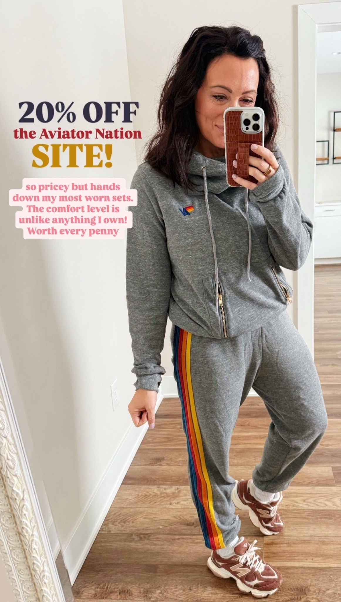 AVIATOR NATION SALE! 20% off site wide! 
• large top - I size up for a loose oversized fit 
• medium pants 
• sneakers true to size 



#LTKootd #LTKgrwm #LTKSaleAlert