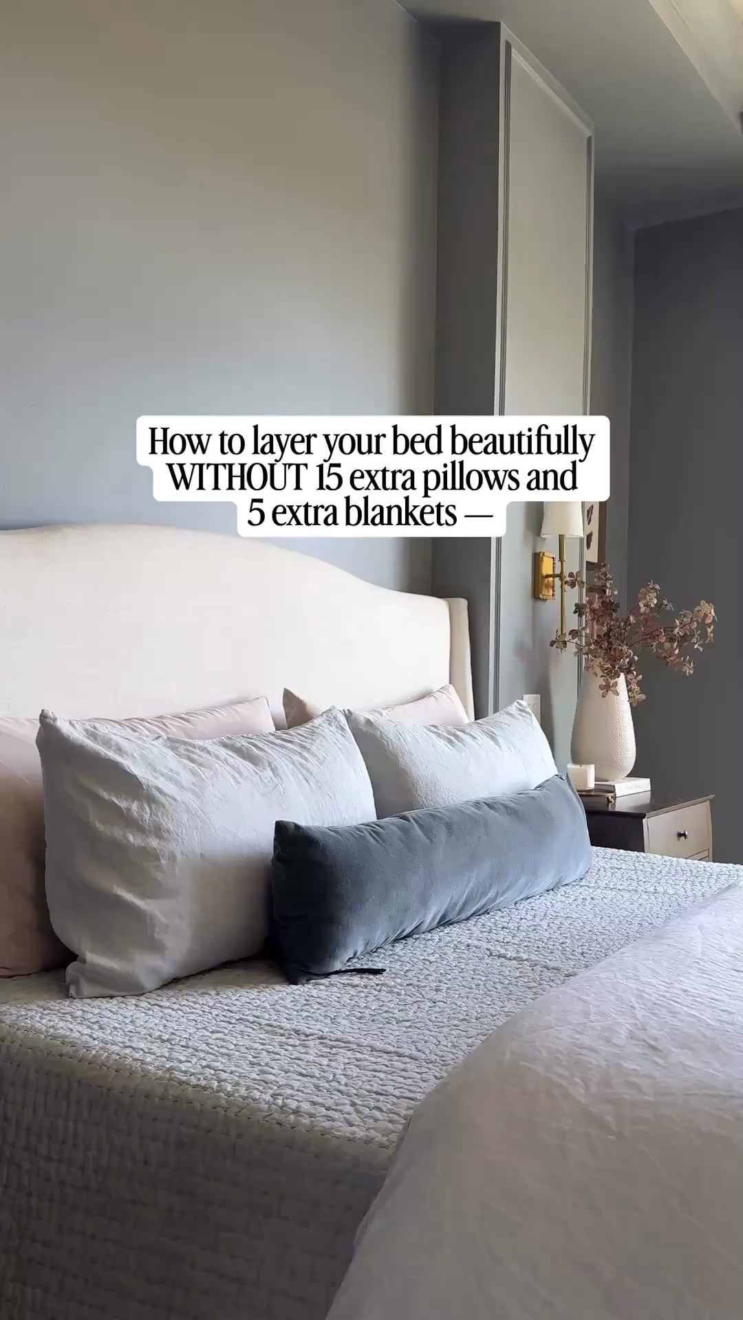 #AD Just enough bedding layers + no more. These are my all-time favorite cozy essentials all from @Quince #quincepartner

Keep. It. Simple. 🤗

I’ve been a loyal fan of Quince for years now, because they offer the highest quality, ethically sourced, DREAMY materials but at a price point that actually makes sense next to comparable options. 100% the best value for your money, and plan on 50% of retail price! 

If you’re ready for a bedding refresh, but can’t think through all the necessary layers, I’ve got you. Freely use my bedding formula, and you can’t miss: It always starts with fresh sheets. I chose their bamboo line, and this color is soooo subtly perfect! I opted for a solid duvet, but love their stripe option as well, and add a simple quilt with a fun texture. Drape a throw blanket across (or do what I do and put your extra duvet cover across for an easy bedding change when washing day rolls around. 

Simple, right?



Xoxo,
Andrea



New bedding, fall home, fall bedding, bedding refresh, duvet, duvet cover set, blue bedding, primary bedroom, cozy bedding layers, bedding ideas, bedding inspiration, Quince bedding

#LTKmomlife #LTKHome #LTKdayinmylife