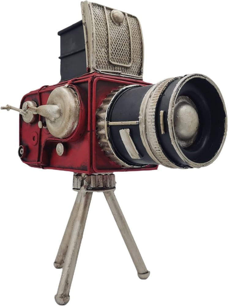 Vintage Tripod Camera Model Pen Holder Decor Cinema Photography | Amazon (US)
