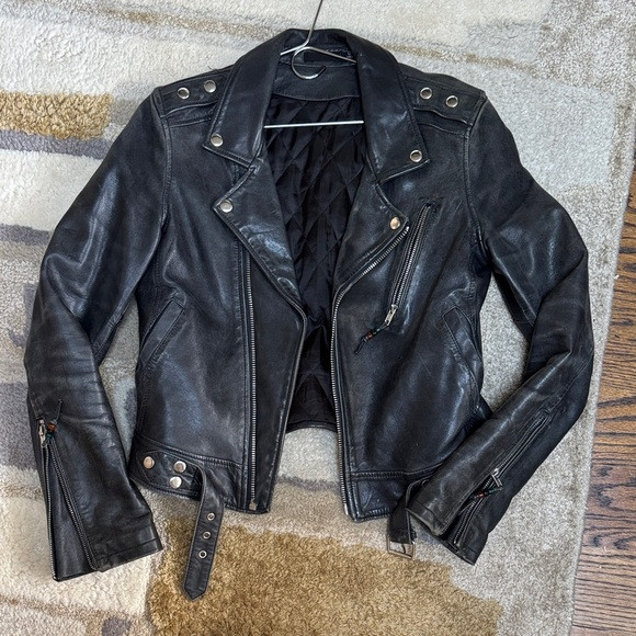 BLK DNM Classic Black Leather Jacket | Poshmark
