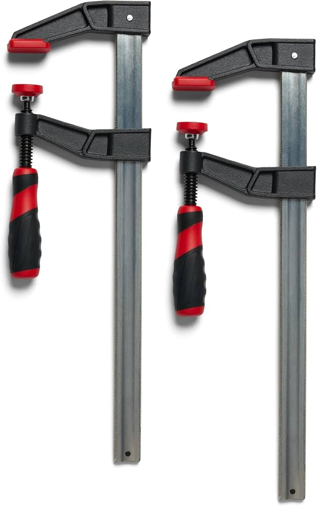 F-Style Bar Clamp - Home Improvement Hand Tool Set - Adjustable Clamps for Woodworking & More - 1... | Amazon (US)