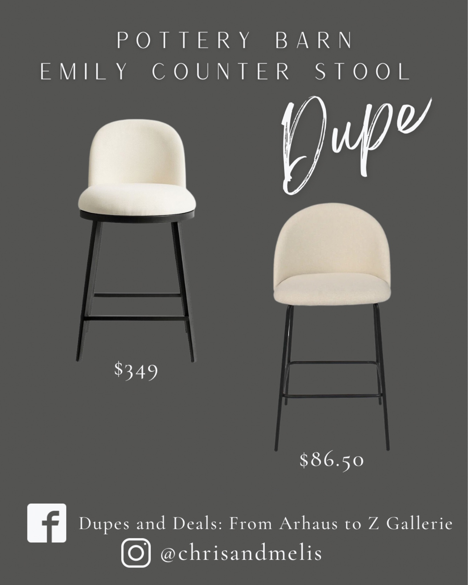 Pottery barn deals white bar stools