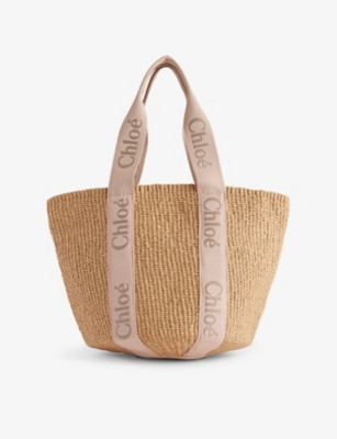 Woody large paper tote bag | Selfridges