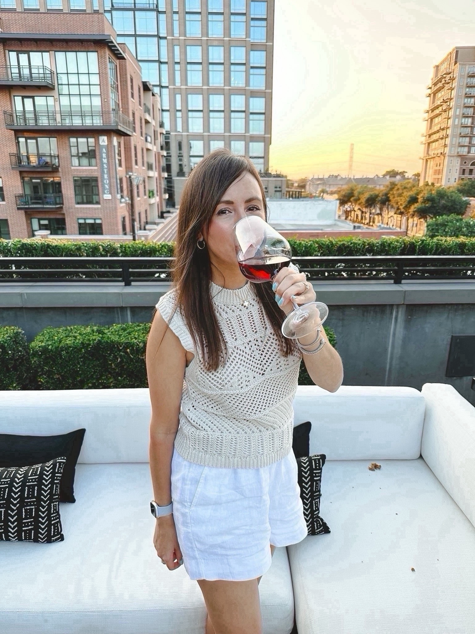 Mango crochet tank (small) with j crew linen shorts (xs)   



#LTKStyleTip #LTKFindsUnder100 #LTKSeasonal
