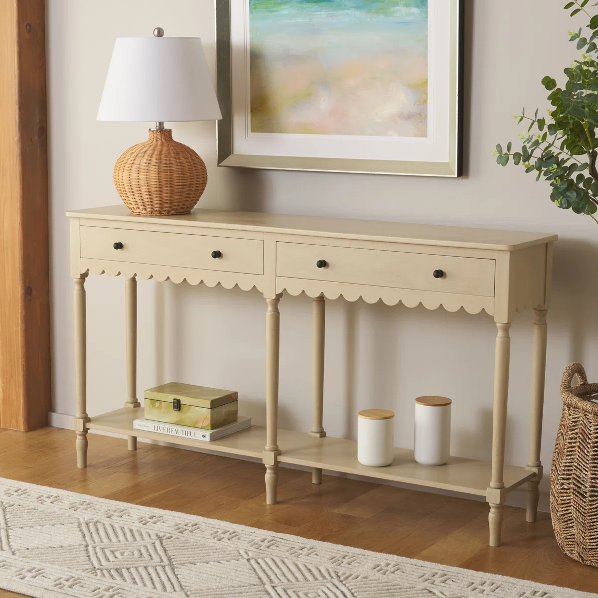 Branden 2-Drawer Console Table | Wayfair North America