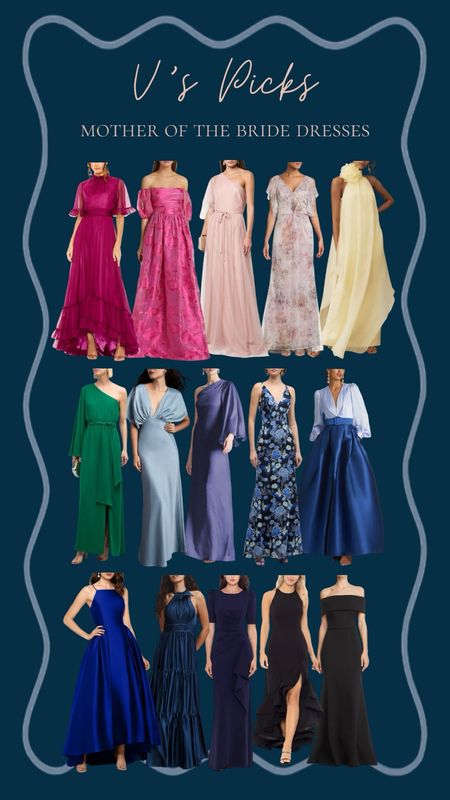 Mother of the bride wedding guest dresses 
