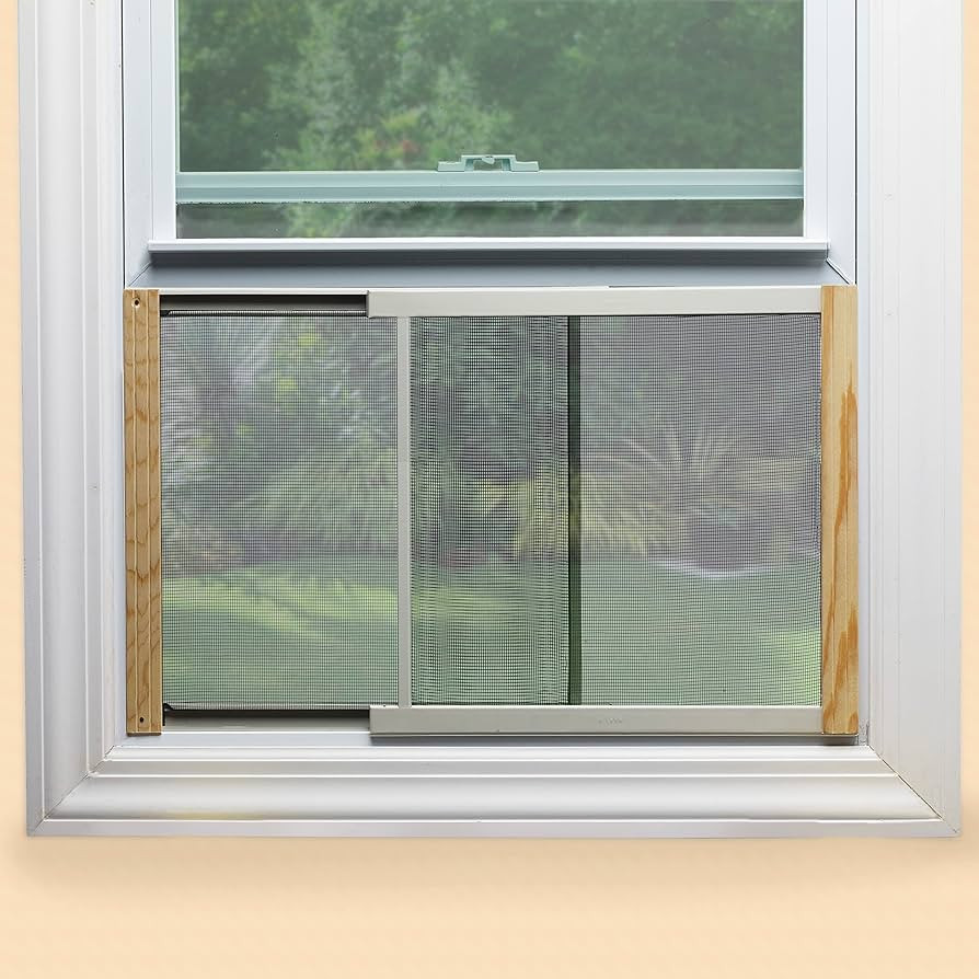 Frost King AWS1837SP WB Marvin Adjustable Window Screen, Natural | Amazon (US)