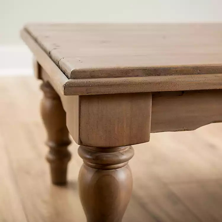Sundried Ash Reclaimed Wood Coffee Table | Kirkland's Home