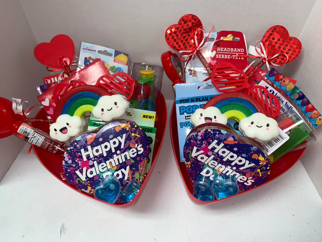 Valentines Kids Baskets | Etsy (US)