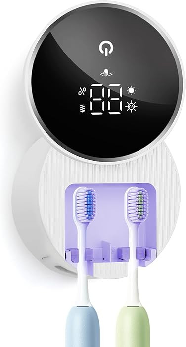 Toothbrush Holders for Bathroom, WONICO Toothbrush Sanitizer Holder, Tooth Brush Wall-Mounted Cle... | Amazon (US)