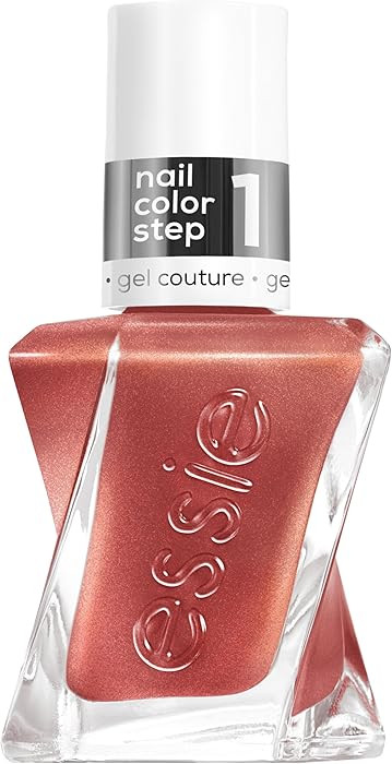 essie gel couture long-lasting nail polish, vegan, be dazzled, rose, multi-faceted, 0.46 fl oz | Amazon (US)