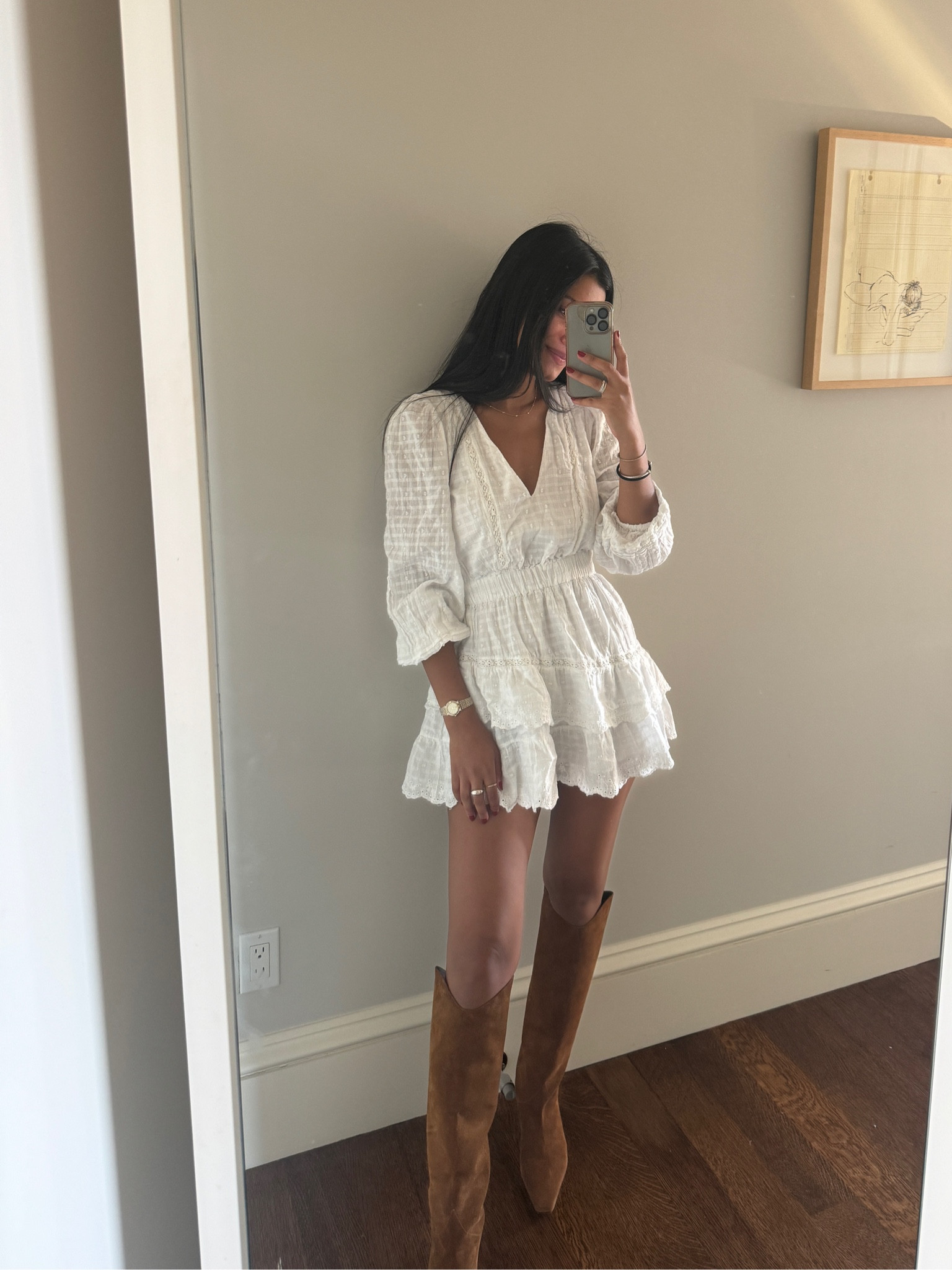 Old Zara dress but similar linked! 