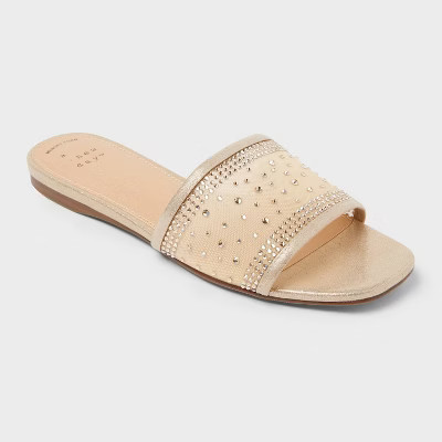 Women’s Elain Sandals - A New Day™ Gold 9.5 | Target