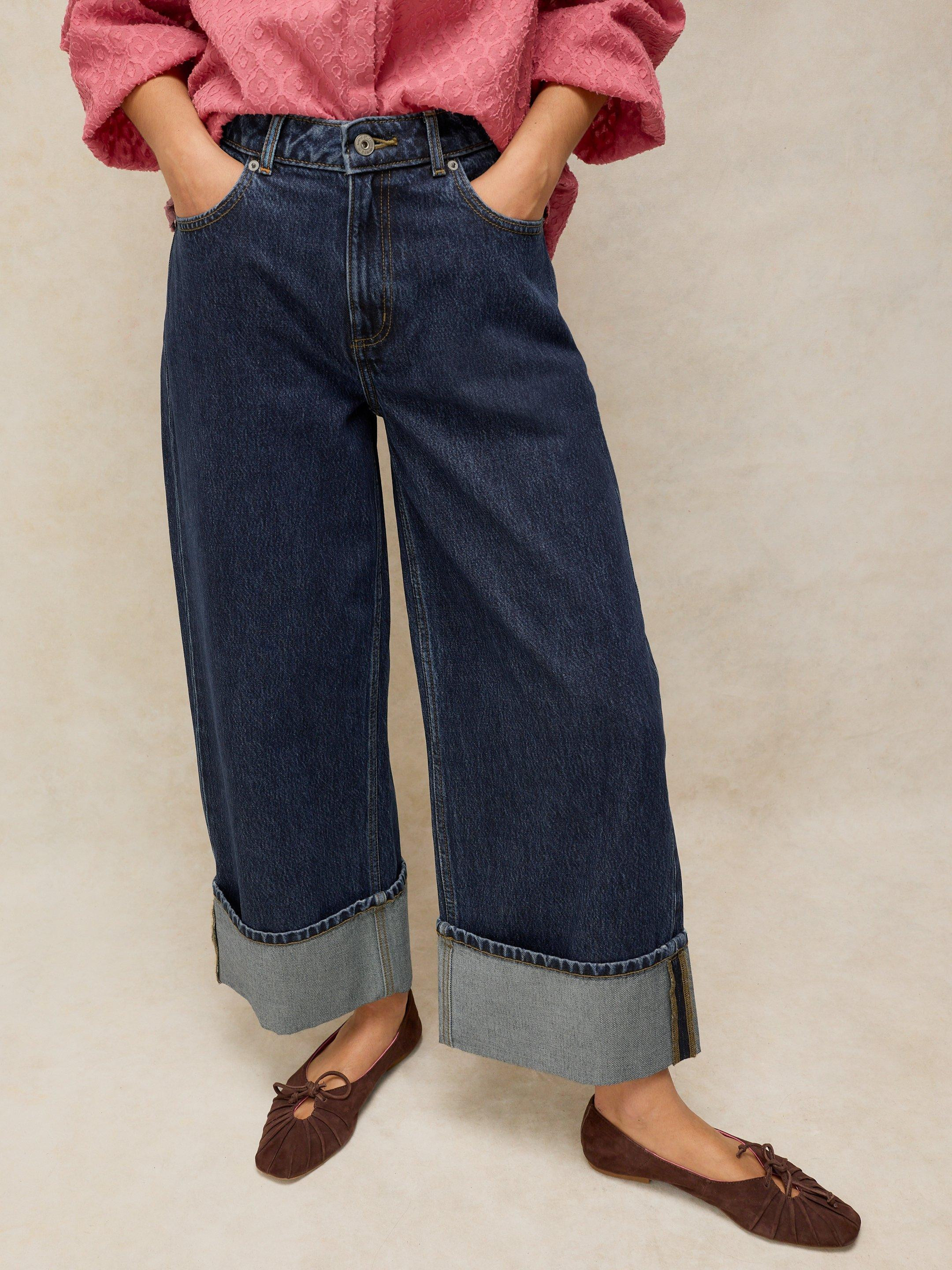 BAILEY STRAIGHT TURN UP JEANS | White Stuff UK