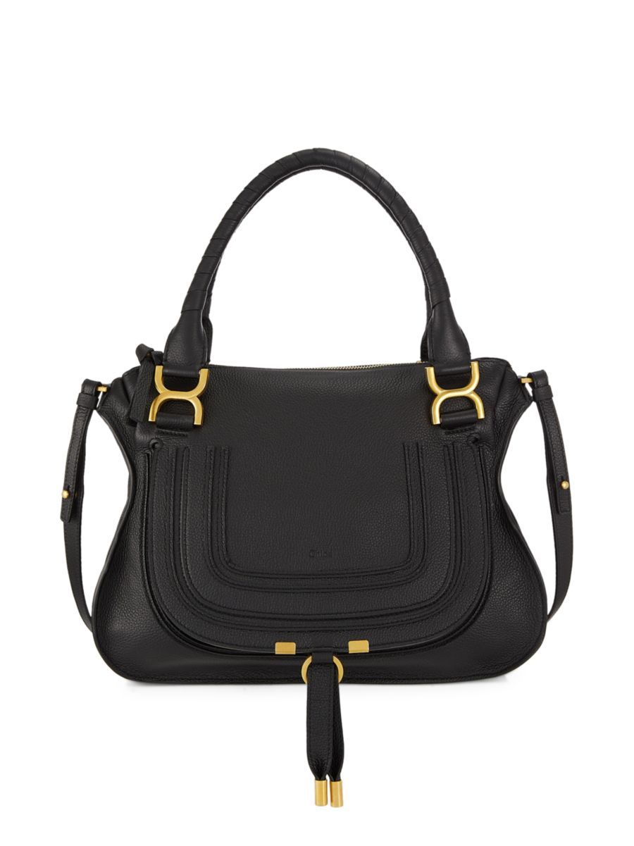 Medium Marcie Leather Double Carry Satchel | Saks Fifth Avenue (CA)