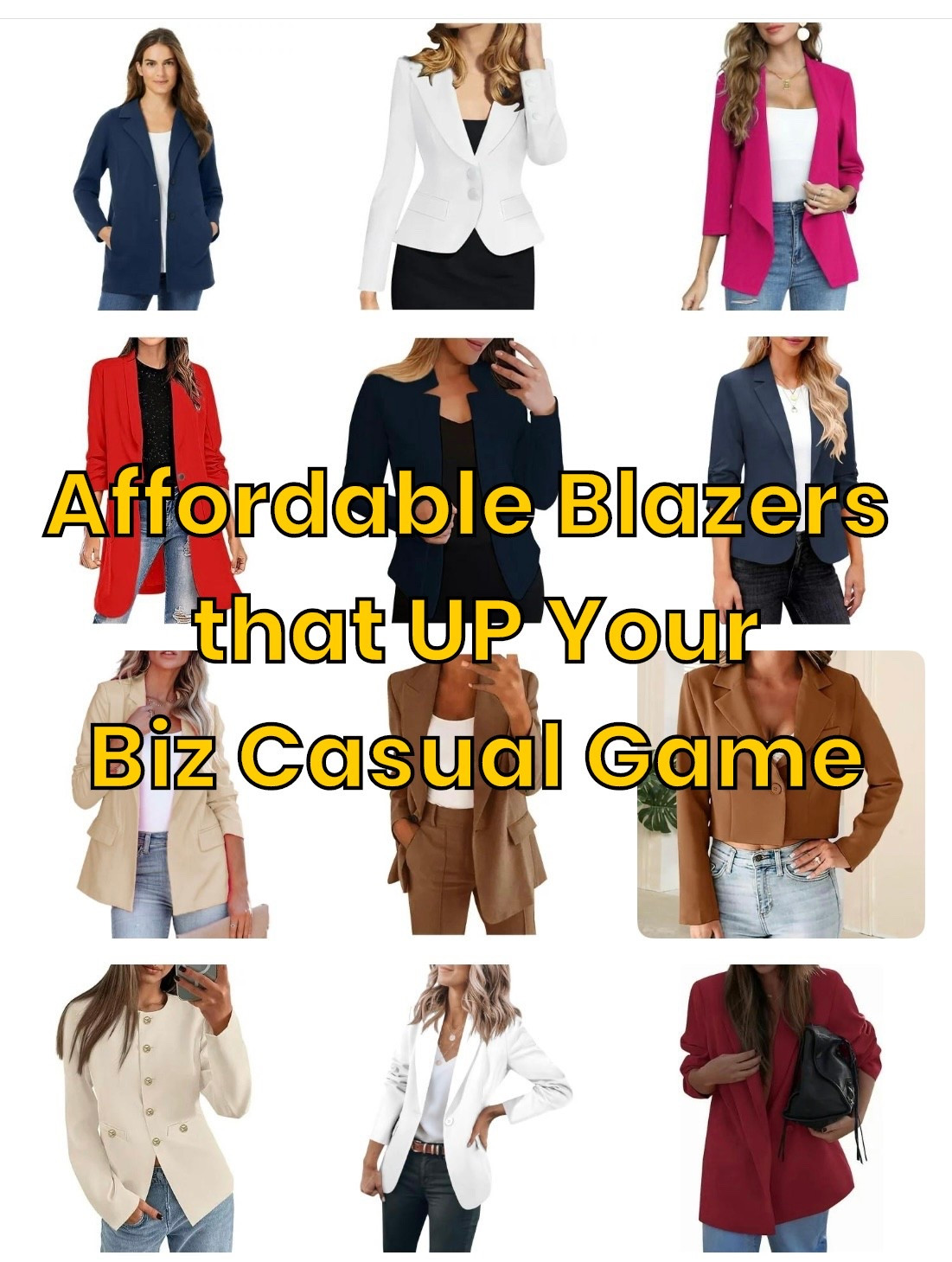 You don’t have to spend a fortune to look pulled-together at work.
These affordable blazers instantly elevate a business-casual outfit while staying comfortable enough for all-day wear.
I hand-picked styles that flatter, layer easily, and help you feel confident from desk to dinner.
👉 Shop my blazer picks here. 

#LTKFindsUnder100 #LTKOver40